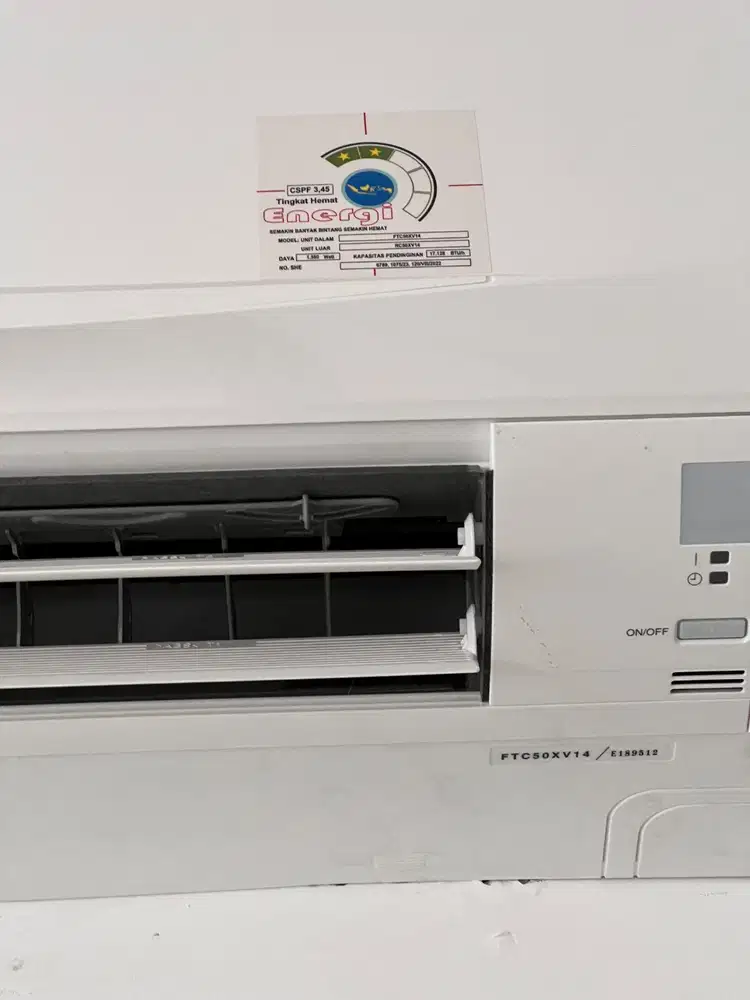 AC Daikin 2 PK Like New - Copotan Apartemen Baru FTC50XV14