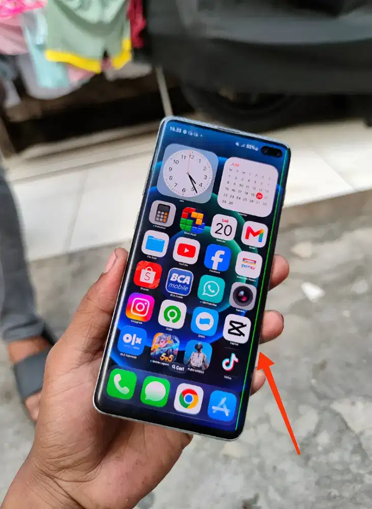 Samsung S10 plus 8/128gb siap pakai baca postingan