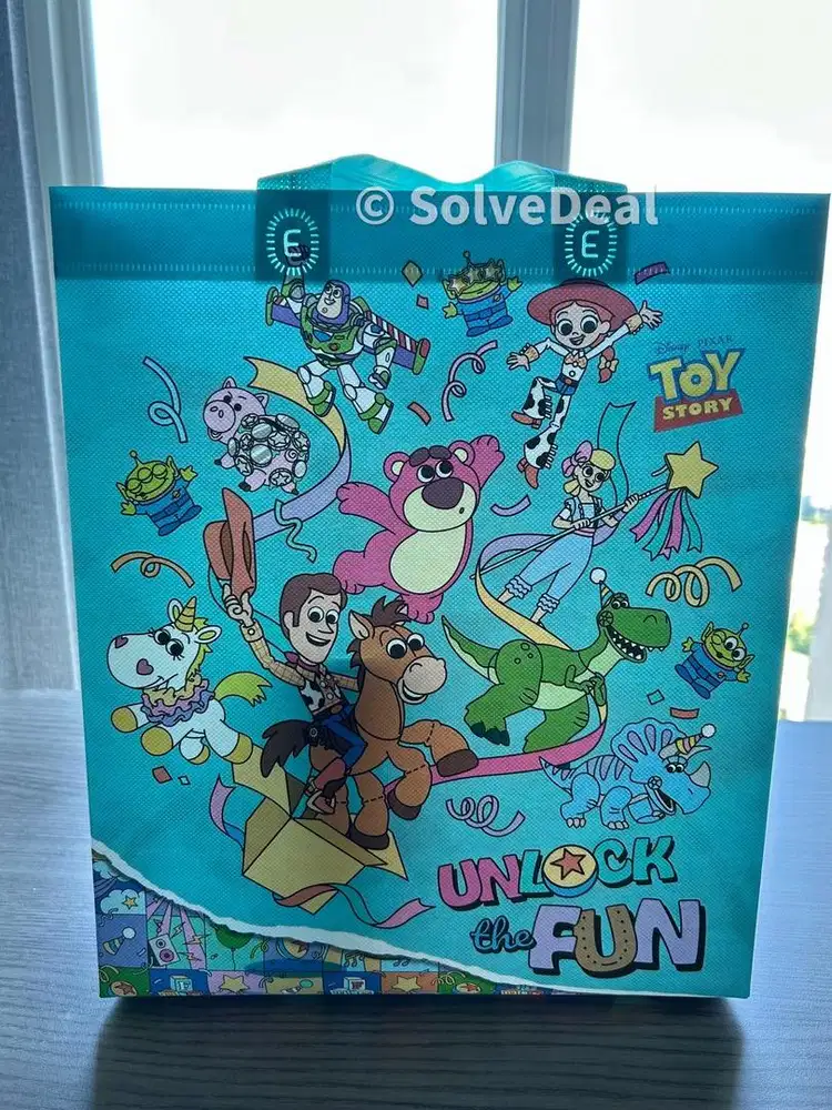 Tas Belanja Disney Toy Story Toska Eco Bag Ramah Lingkungan