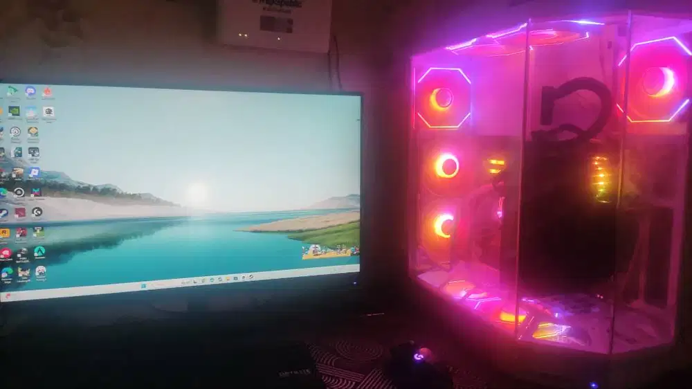 Jual PC 1 set + monitor