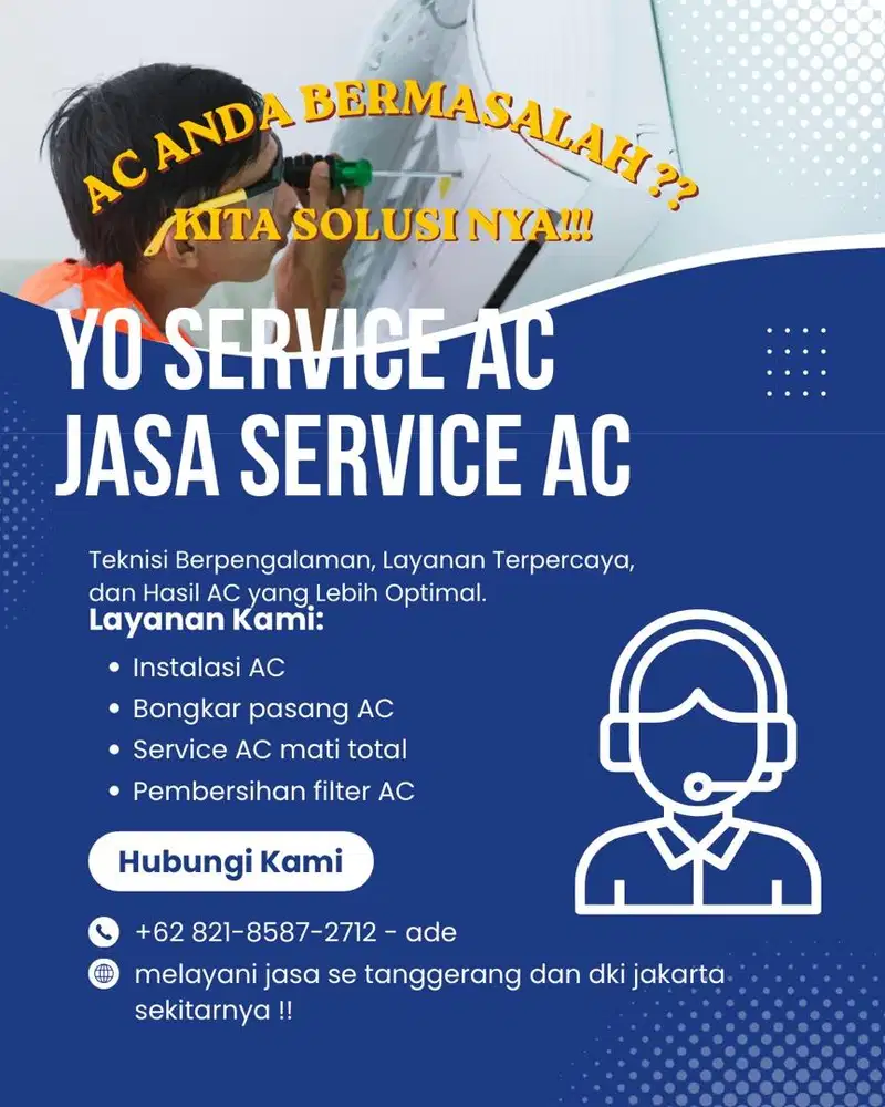 JASA SERVICE AC DAN PASANG AC