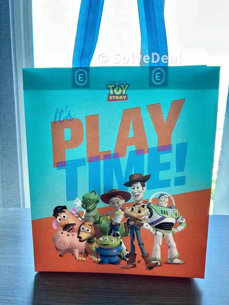 Tas Belanja Disney Toy Story Eco Bag Ramah Lingkungan