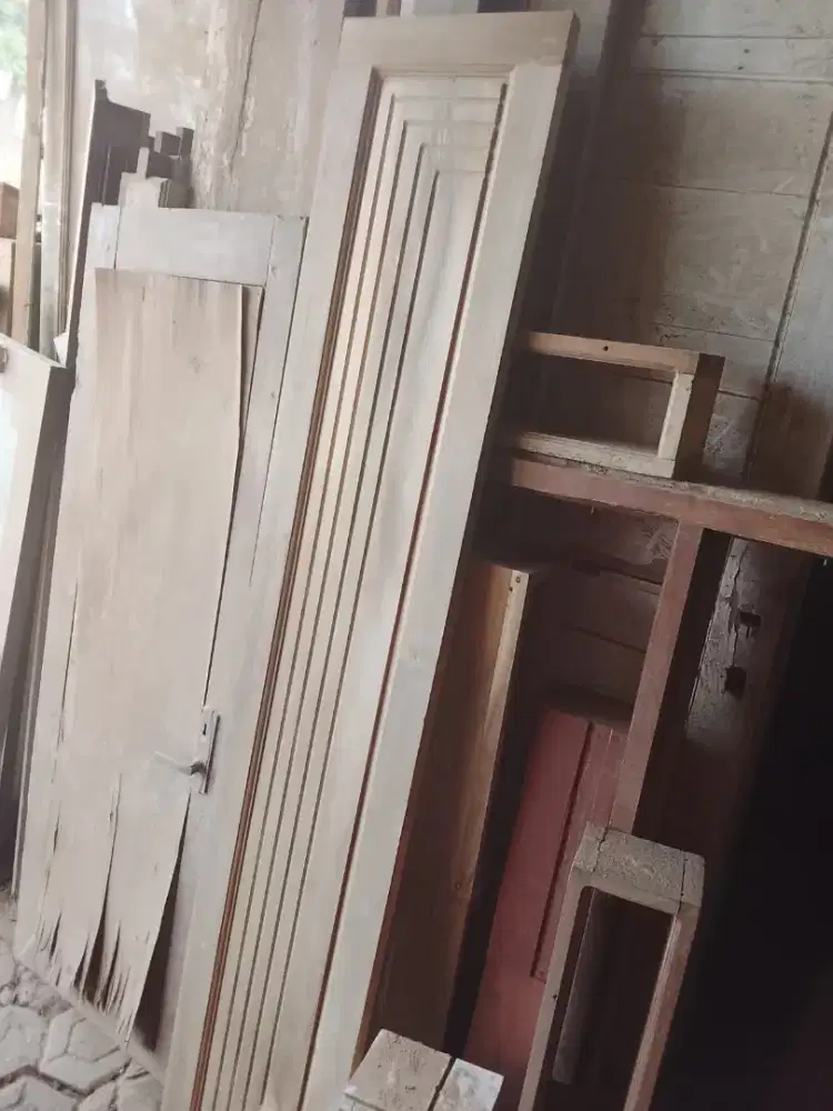Pintu minimalis nya dari bahan jati oven berkualitas