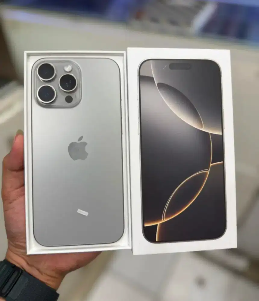 SECOND IPHONE 16 PROMAX 256GB Garansi Resmi iBox