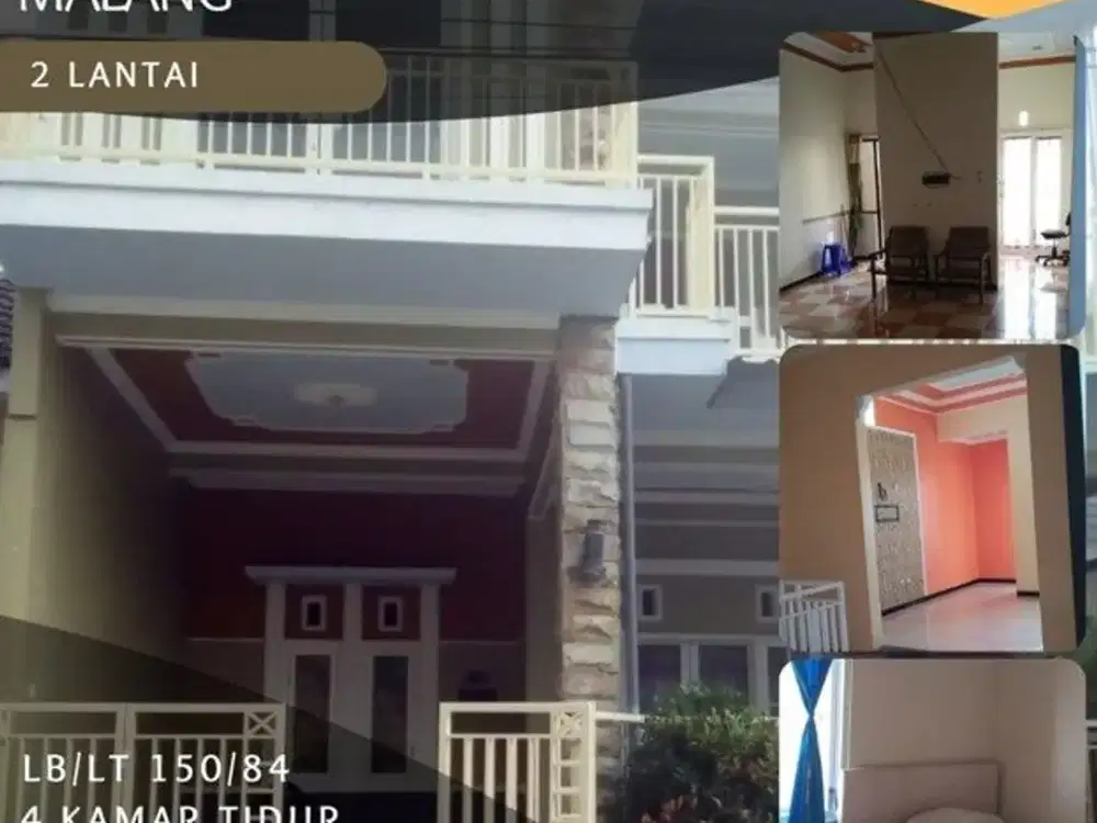 Rumah dijual di malang 4KT tirtasani kampus ITN2 Almahira Tol 800jt