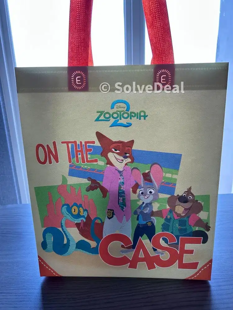 Tas Belanja Disney Zootopia 2 Eco Bag Ramah Lingkungan