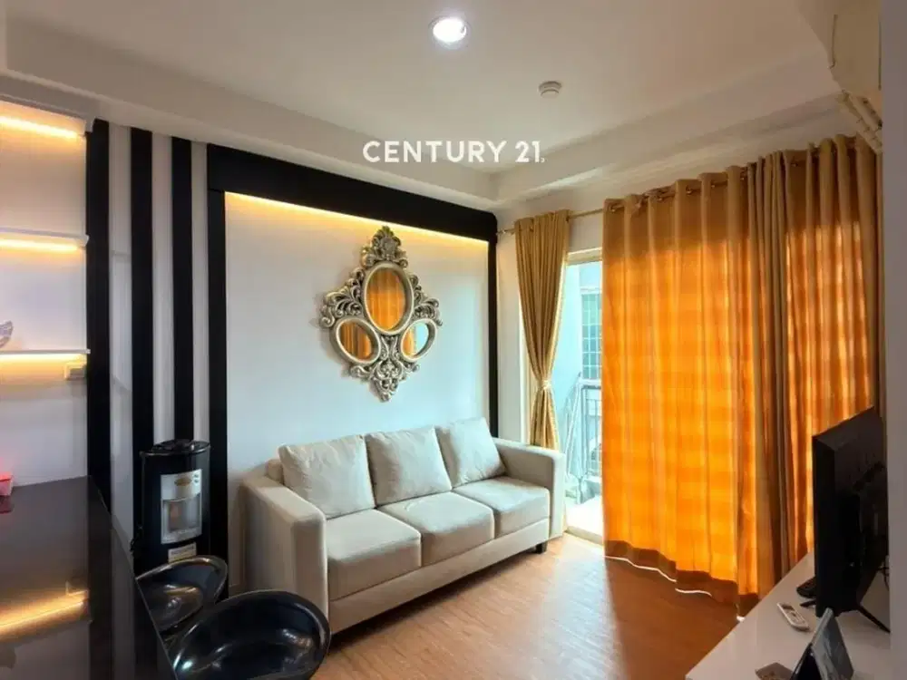 Apartemen City Home MOI 2BR Full Furnished | Luas 45 m² | Siap Huni | Rp65 Juta/Tahun