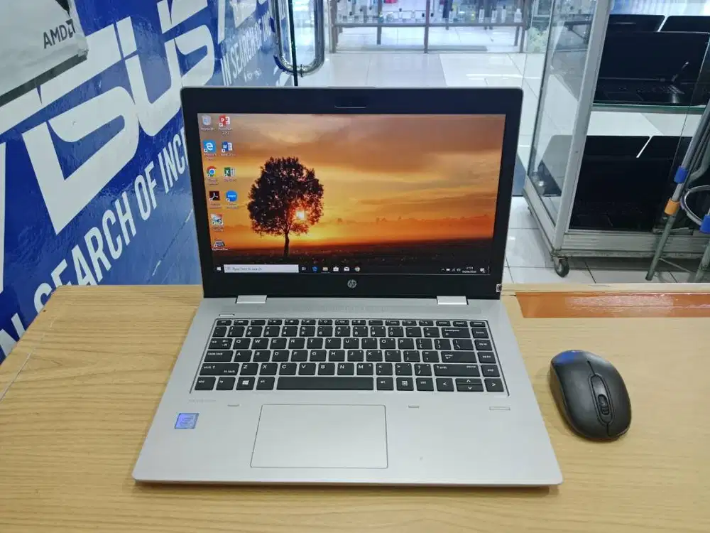 LAPTOP MEWAH BUAT EDITING HP PROBOOK 640 G4 CORE i7 RAM 8GB SSD 256GB