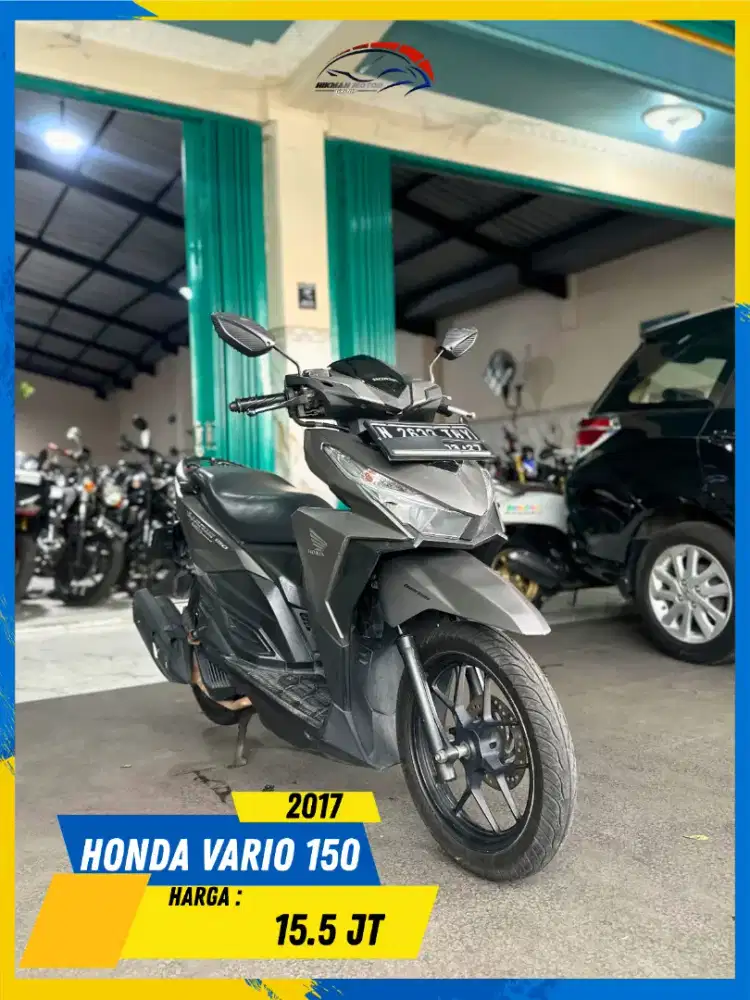 HONDA VARIO 150 2017 MURAH POLL BOSSKU HIKMAH MOTOR KEPUH MALANG