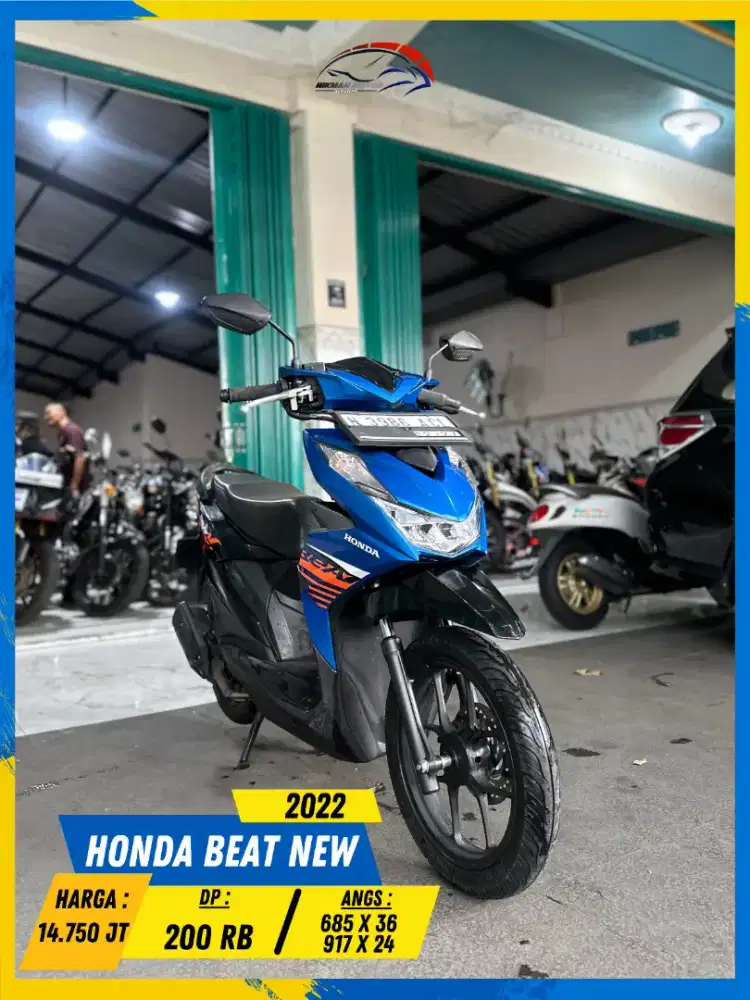 HONDA BEAT NEW 2022 NEGO TIPIS LURR HIKMAH MOTOR KEPUH MALANG