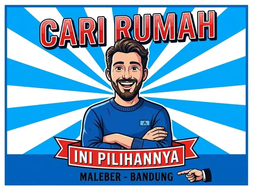 JUAL RUMAH DI MALEBER, GARUDA, DADALI, BANDUNG KOTA.