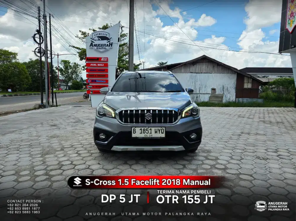 Dp 5jt Terima Nama Suzuki S-Cross 1.5 Facelift MT 2018