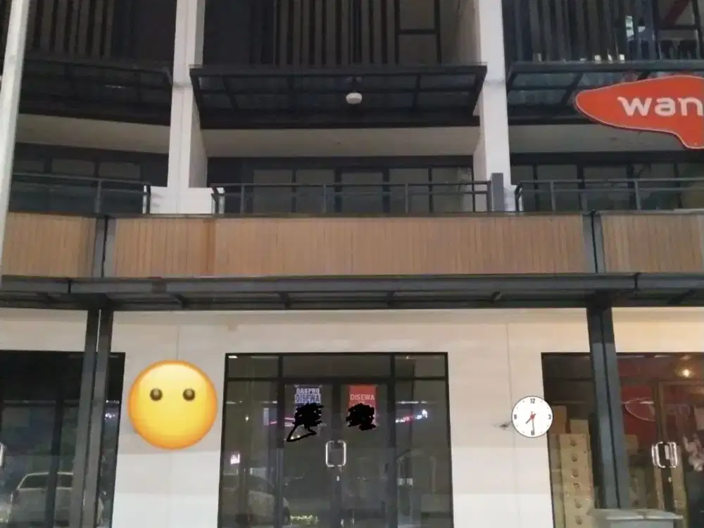 Disewakan Hampton Promenade. Hadap Jalan  4,5x14+ irreguler TERMURAH