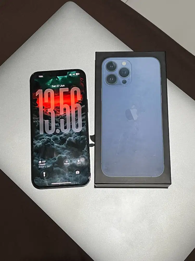 Iphone 13 Pro Max 128GB Like New All Operator Seumur Hidup