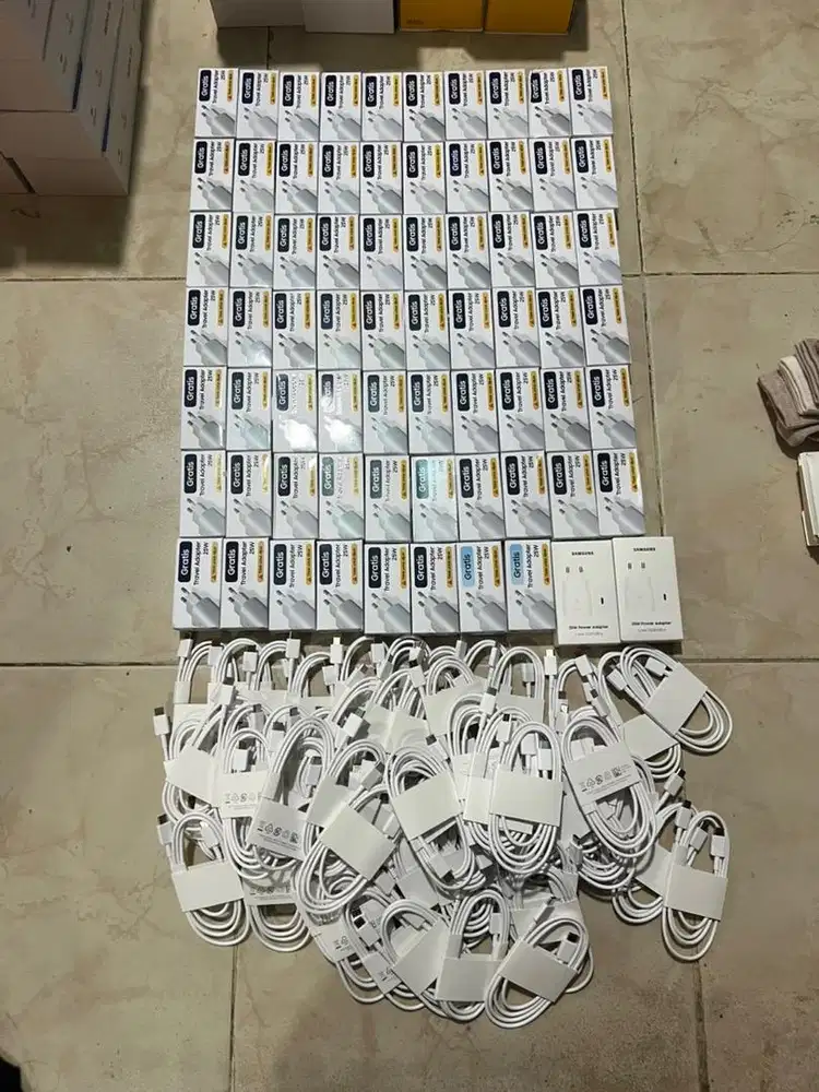 1 set charger ori copotan samsung 25w