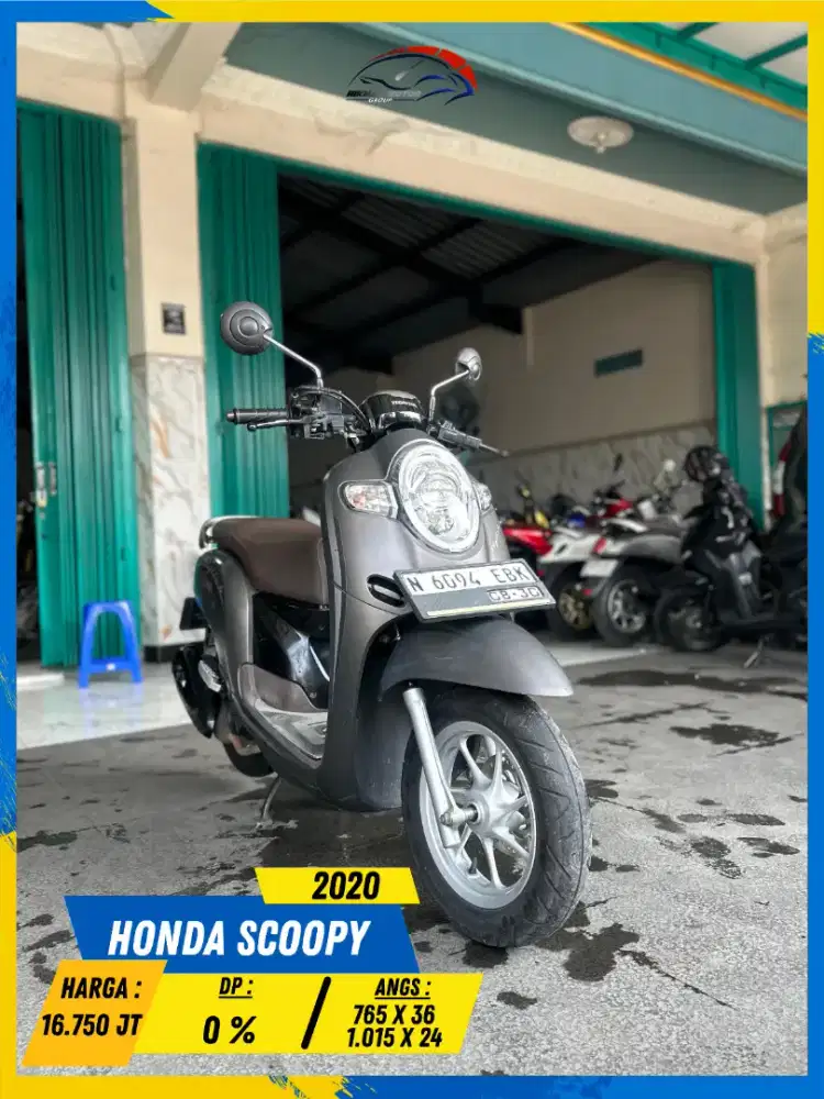 HONDA SCOOPY 2020 MANTAP GASS MASZEHH HIKMAH MOTOR KEPUH MALANG