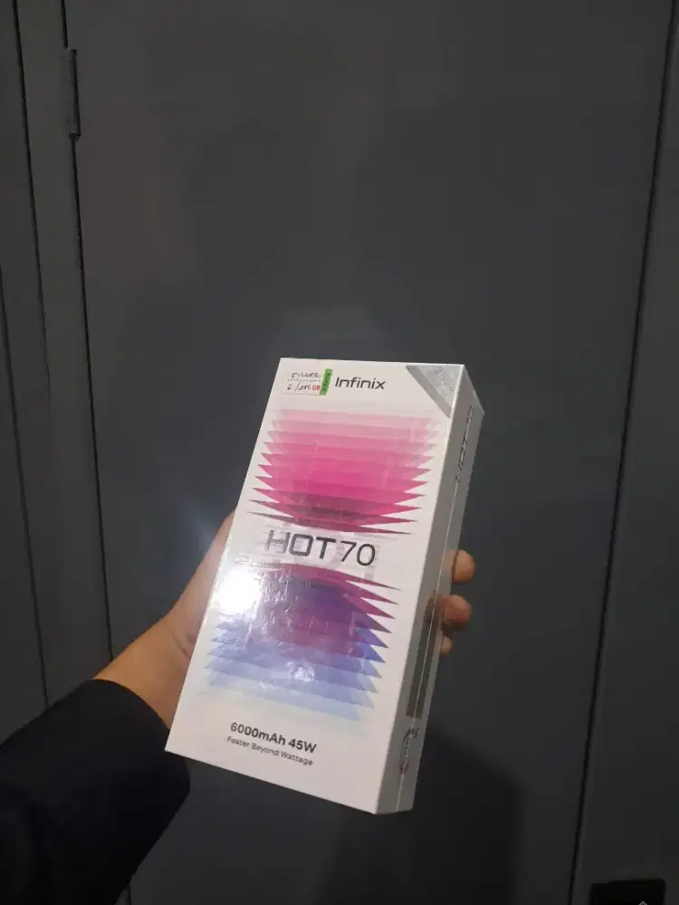 LEBIH MURAH INFINIX HOT 70 6/256 NEW GARANSI