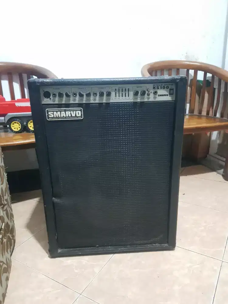 Ampli keyboard smarvo 15 inch ks100 3 chanel 15 inch