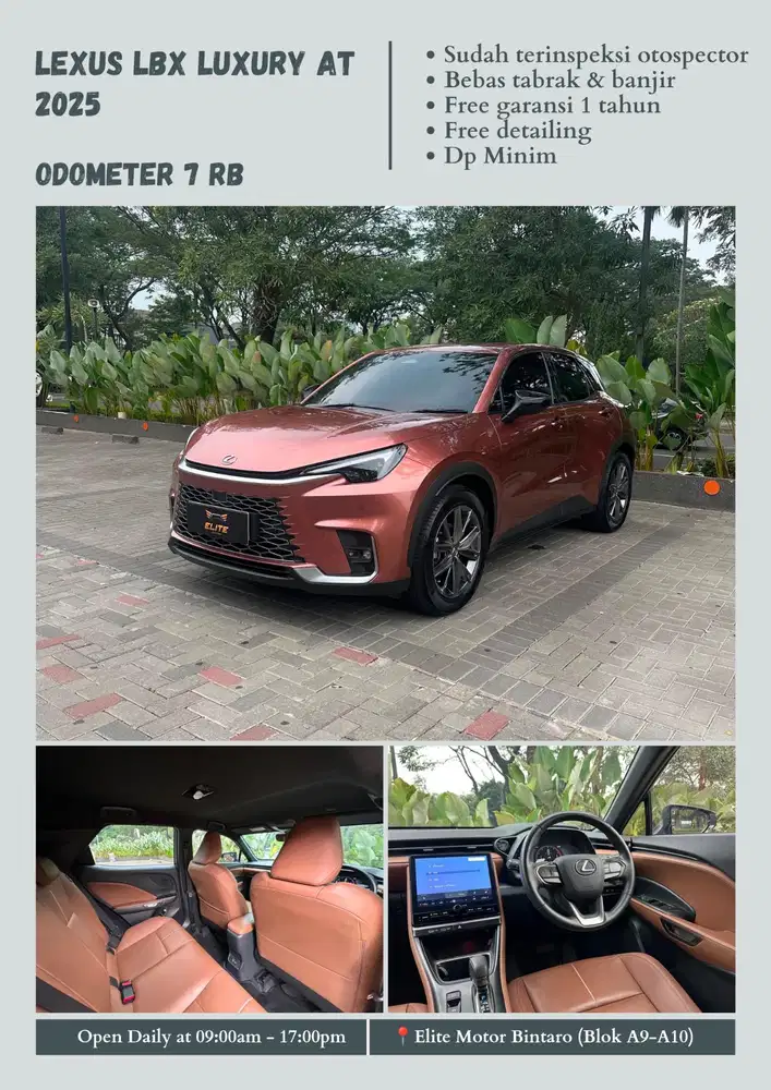 Lexus LBX Luxury AT 2025