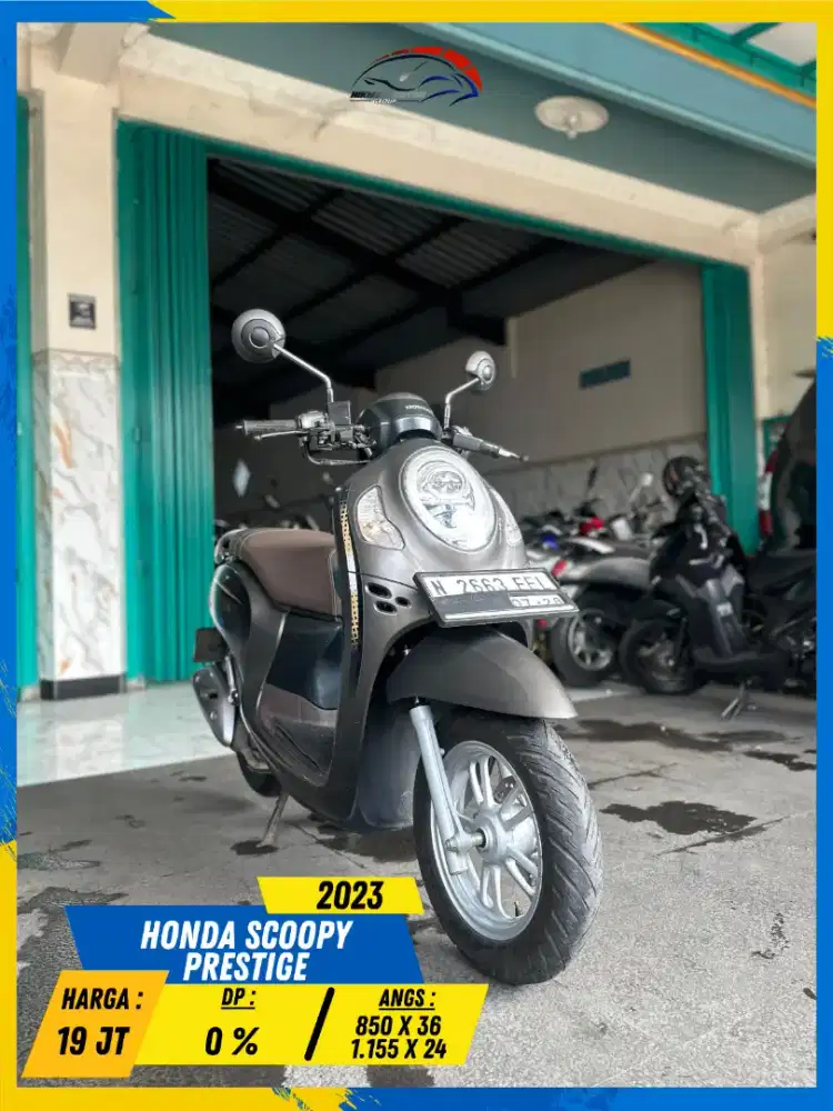 HONDA SCOOPY STYLISH 2023 NDANG SATSET BOLOH HIKMAH MOTOR KEPUH MALANG