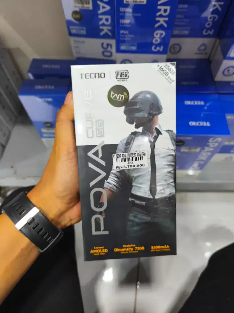 TECNO POVA CURVE 5G 8/256GB | ATLANTIS DAHSYAT