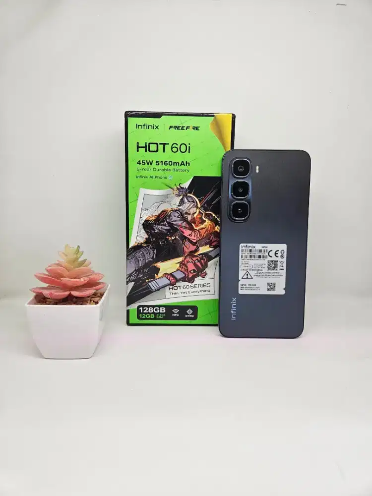 infinix Hot 60i 6/128 (Black) CC 26 Oktober 2026