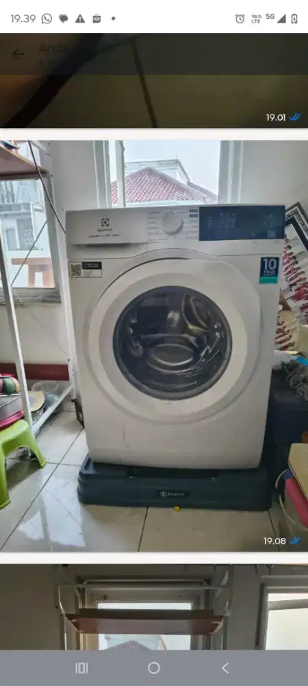 Mesin Cuci Electrolux Low Watt 8 Kg