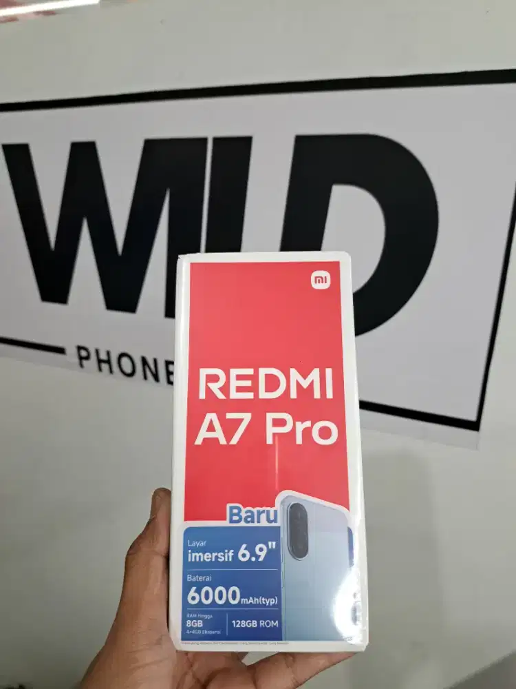 Redmi A7 pro 4/128 resmi 15 bulan