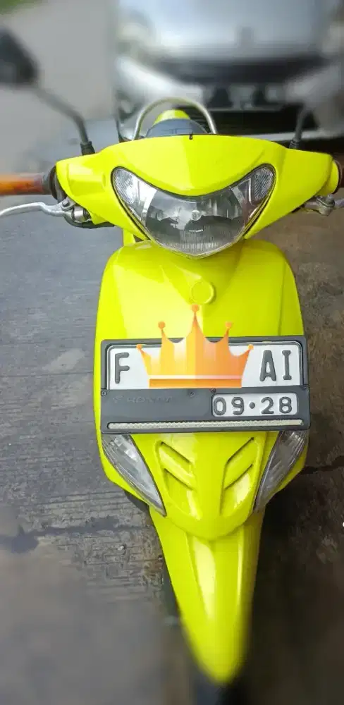 Dijual Yamaha Mio Sporty Asli Kuning 2004.