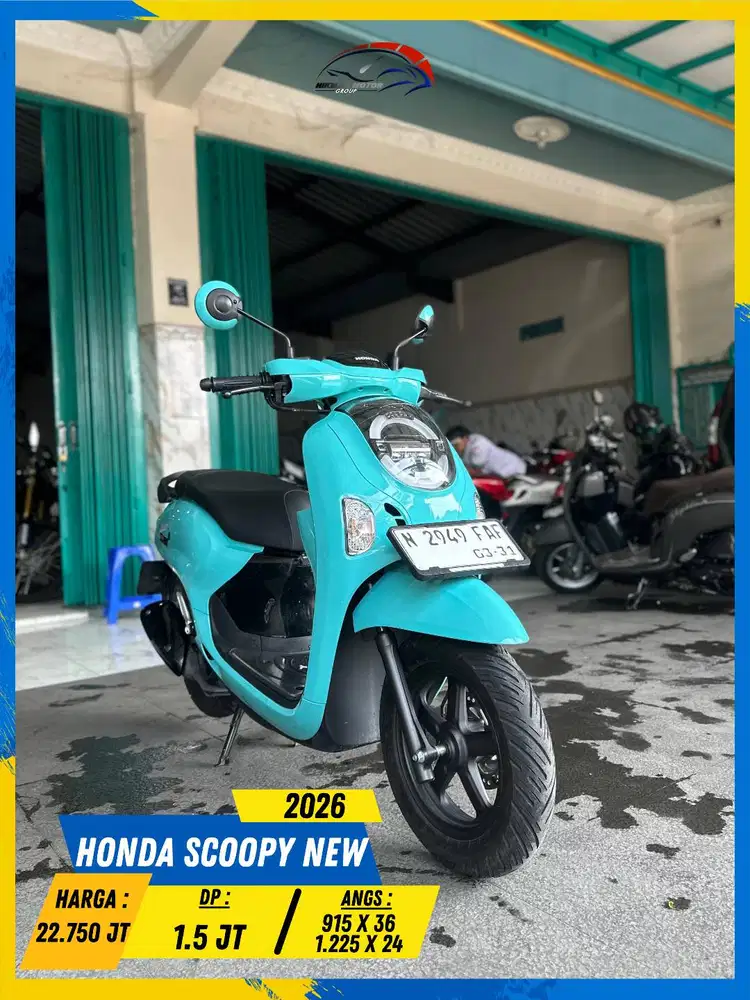HONDA SCOOPY NEW 2026 LIKE NEW MASZEHH HIKMAH MOTOR KEPUH