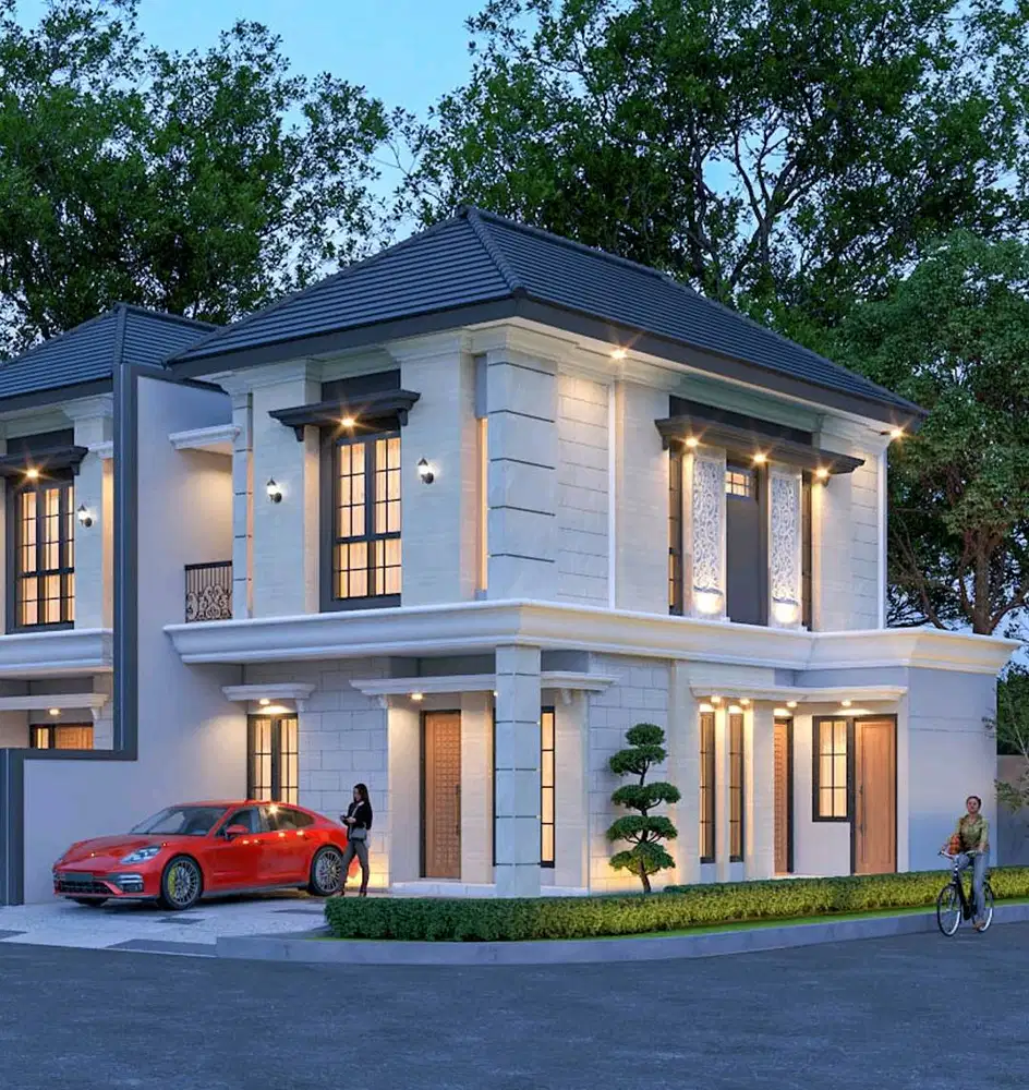 Dijual Rumah Baru Gress Babatan Pantai Utara Minimalis 2 Lantai