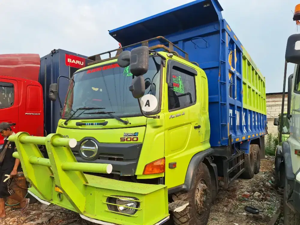 Hino Lohan 500 FM 260 TI Tronton 6×4 Dumbtruk 2025 Bio Solar Turbo