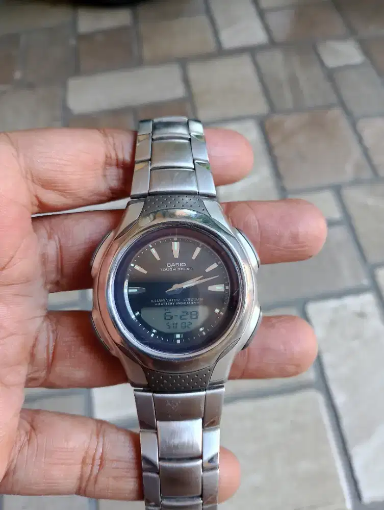 Jam Casio second