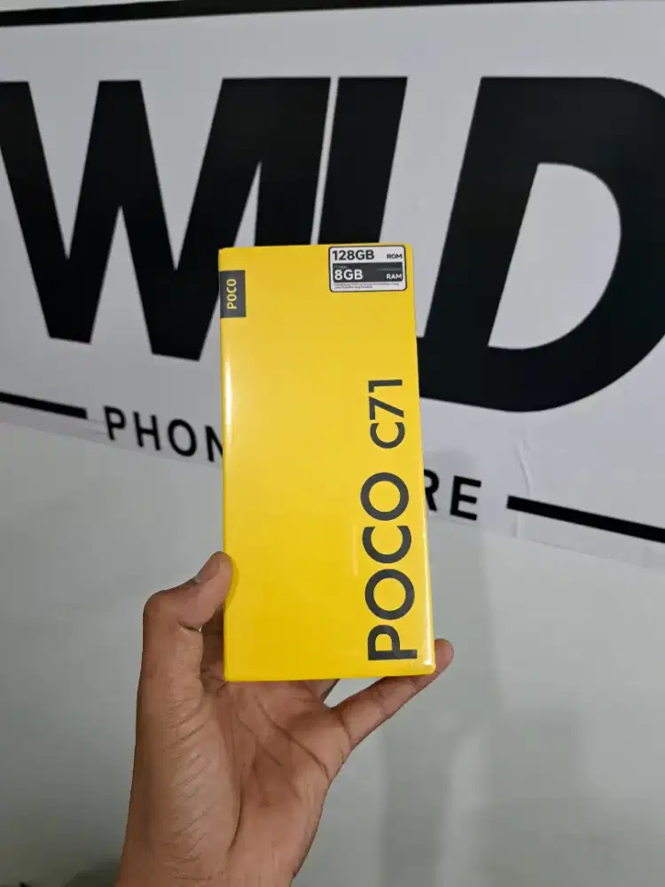 Xiaomi poco C71 4/128 resmi 15 bulan murah