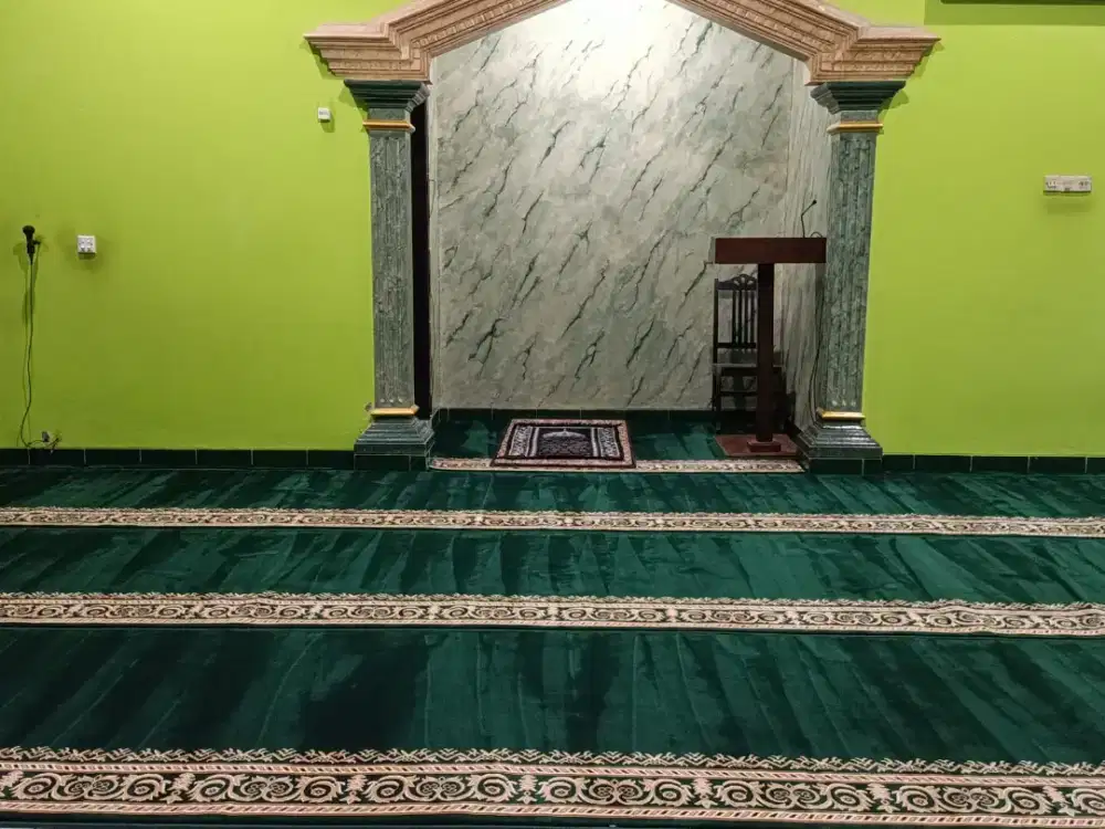 JUAL KARPET MASJID SEMI IMPORT TEBAL HARGA GROSIR