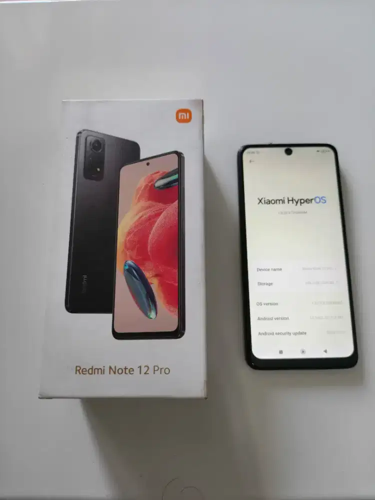 HP redmi note 12 pro / RAM 8 + 256 GB