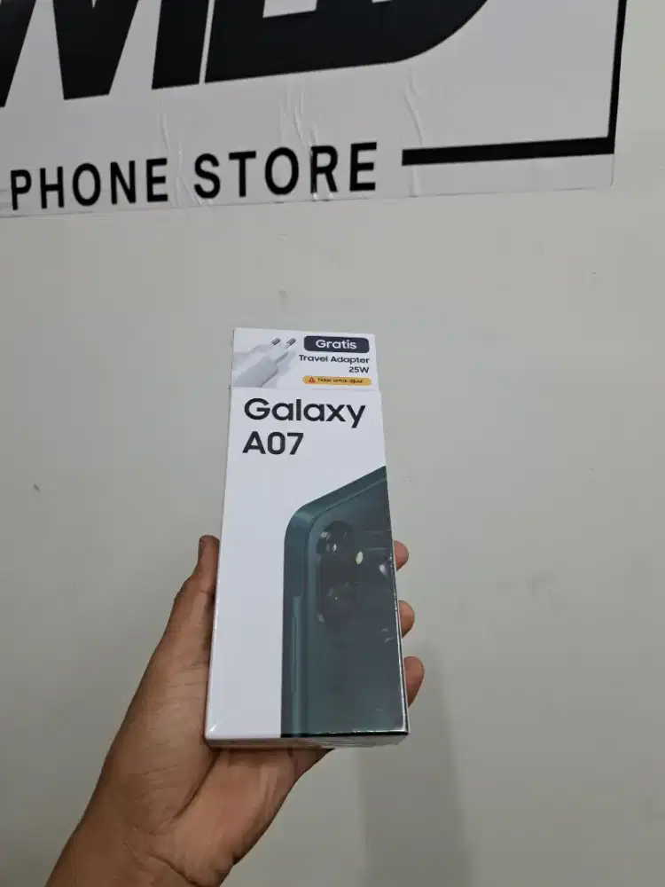 Samaung Galaxy A07 4/128, 4/64 resmi 1tahun