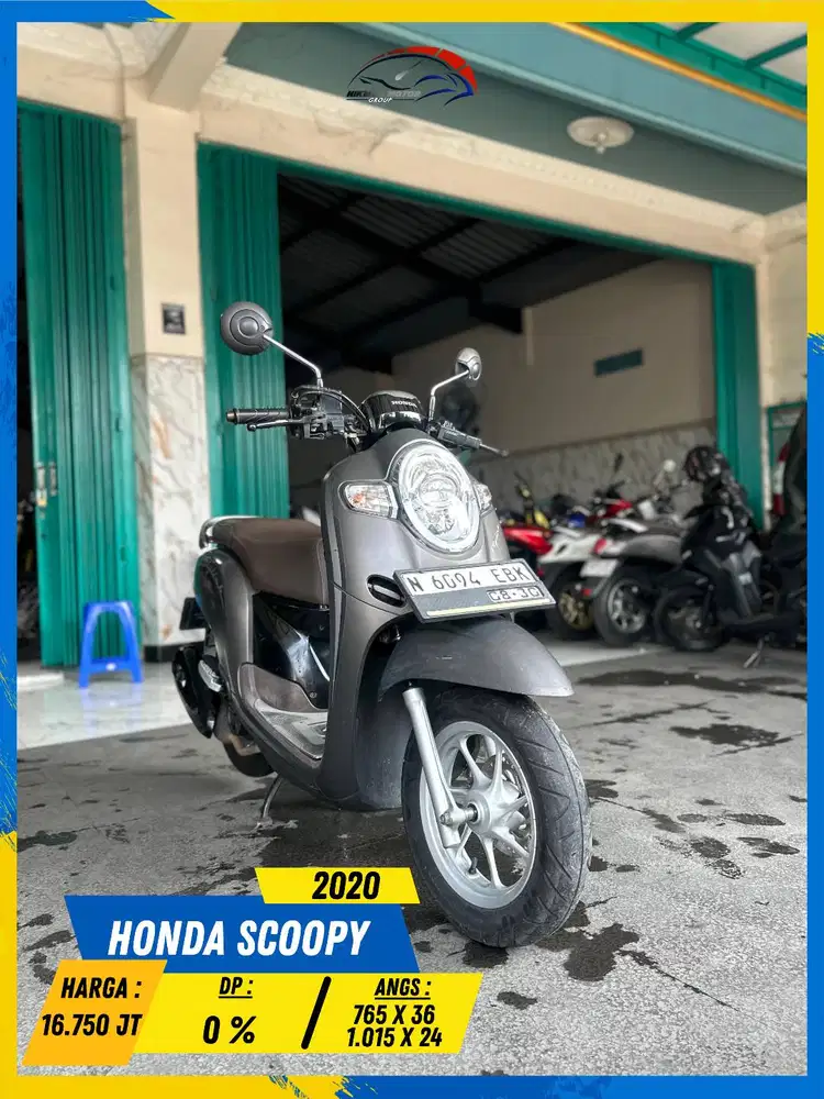 HONDA SCOOPY 2020 MANTAP GASS MASZEHH HIKMAH MOTOR KEPUH