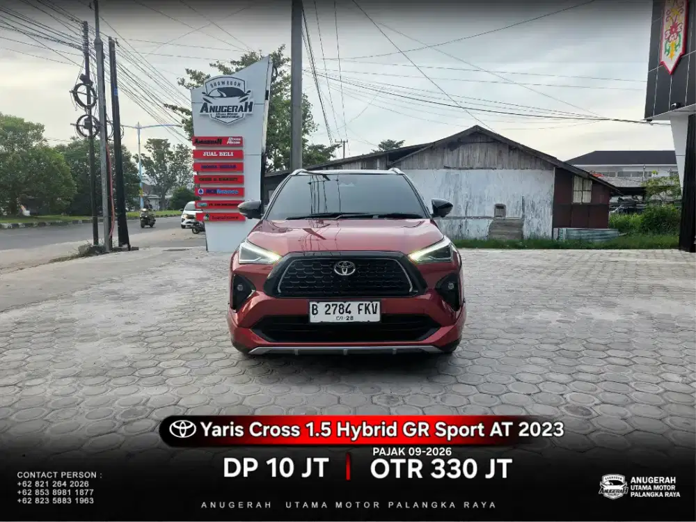 Dp 10jt Yaris Cross 1.5 Hybrid GR Sport AT 2023