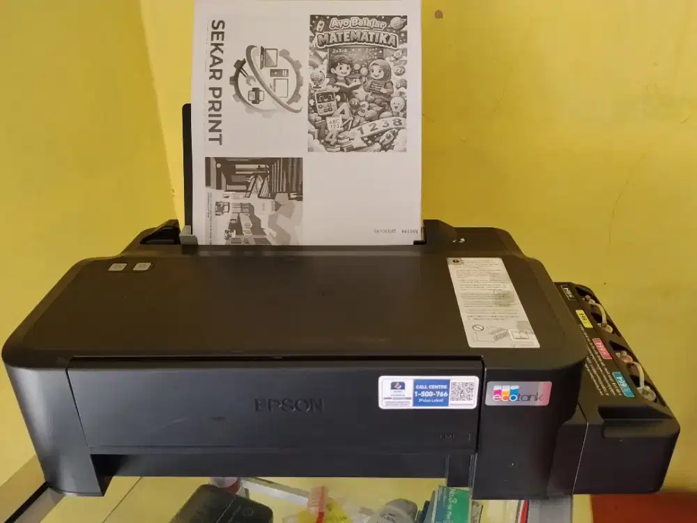 Epson L121 cetak black only