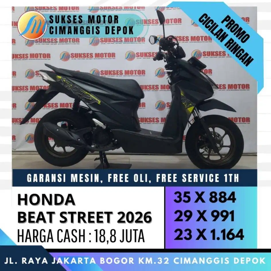 NEW BEAT STREET ESP 2026 TERMURAH CASH KREDIT SYARAT KTP KK
