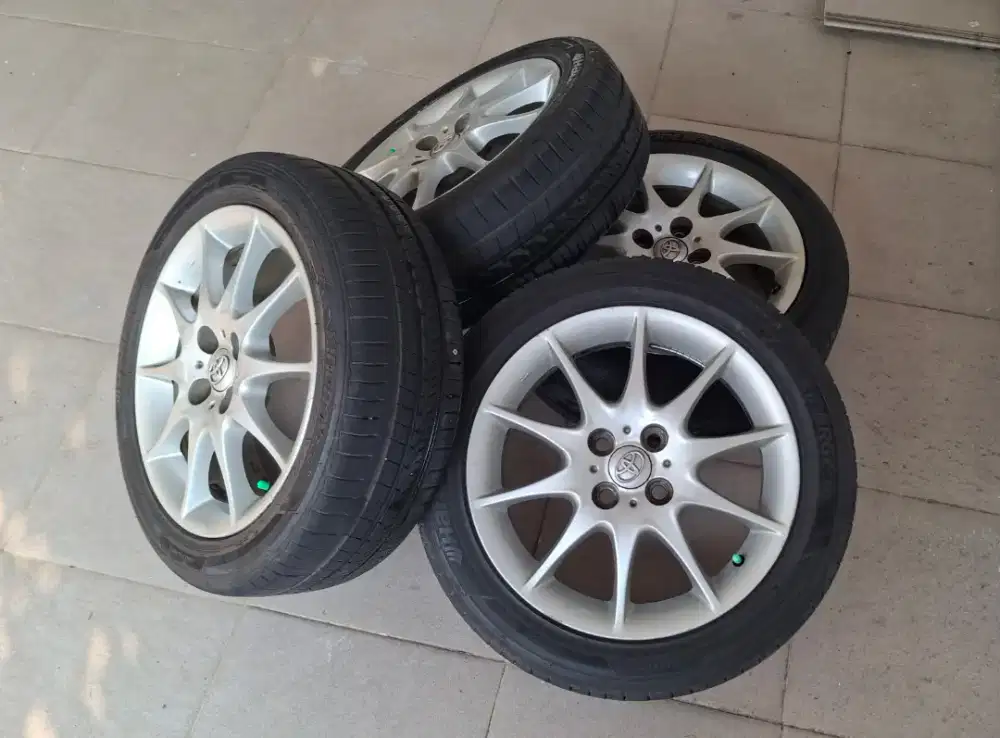 Velg Corolla Altis R16 + Ban