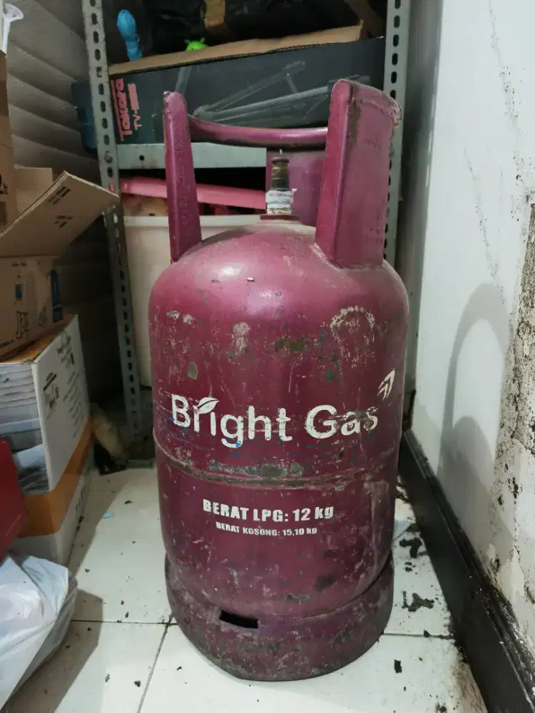 Elpiji Bright Gas 12kg tanpa isi