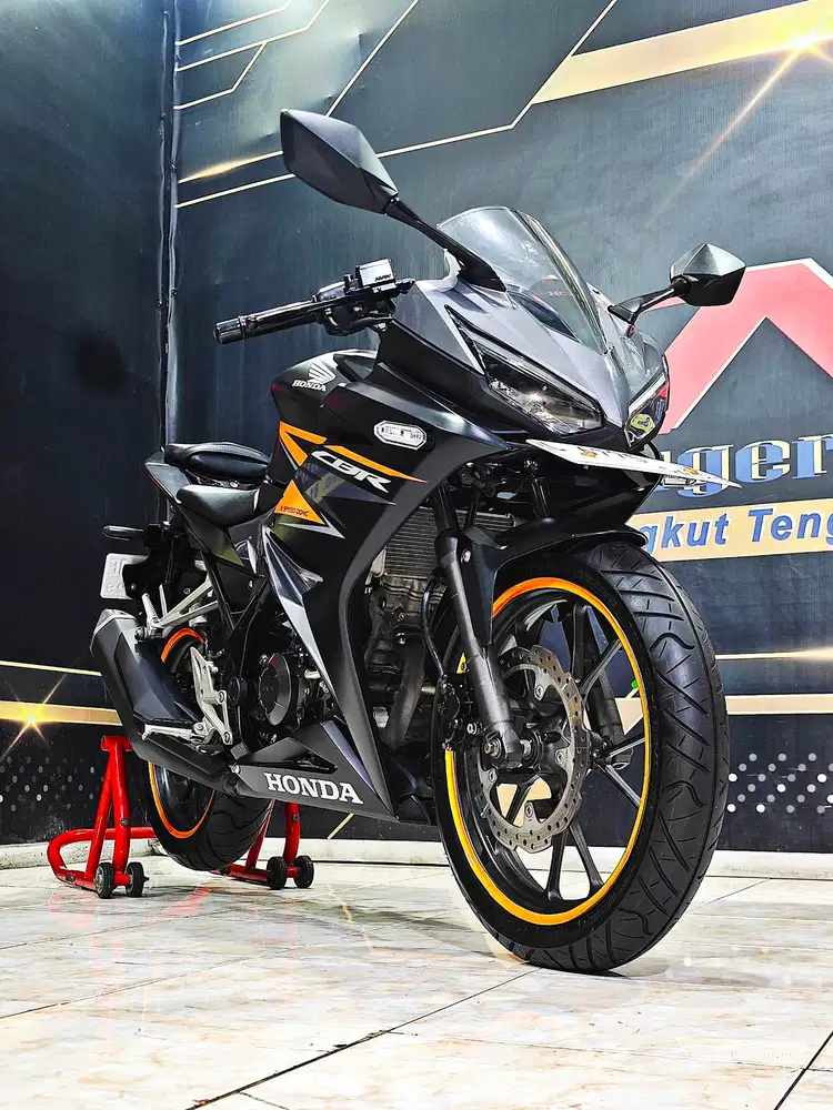 All-new CBR150cc 2019 odo.4rb black matte keren.Anugerah motor rungkut
