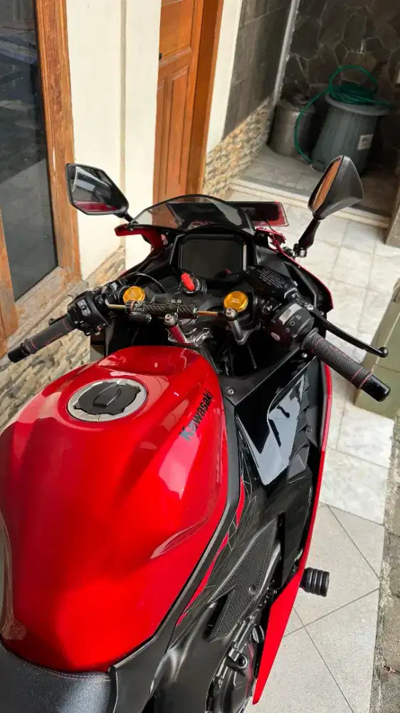 ZX25R ABS QS 2023 TFT PERSIMMON RED! Warna langka ZX Ninja