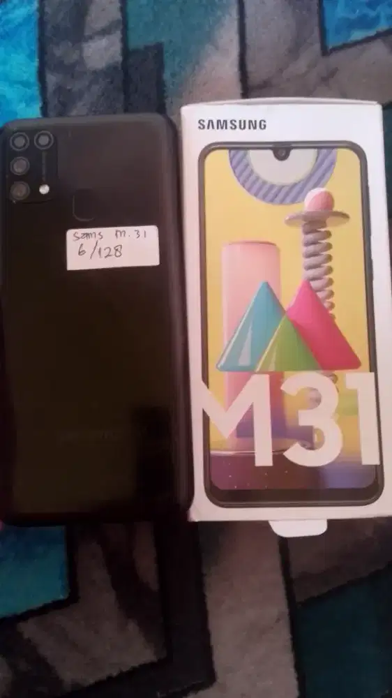 Jual Samsung M31 RAM 6.. internal 128