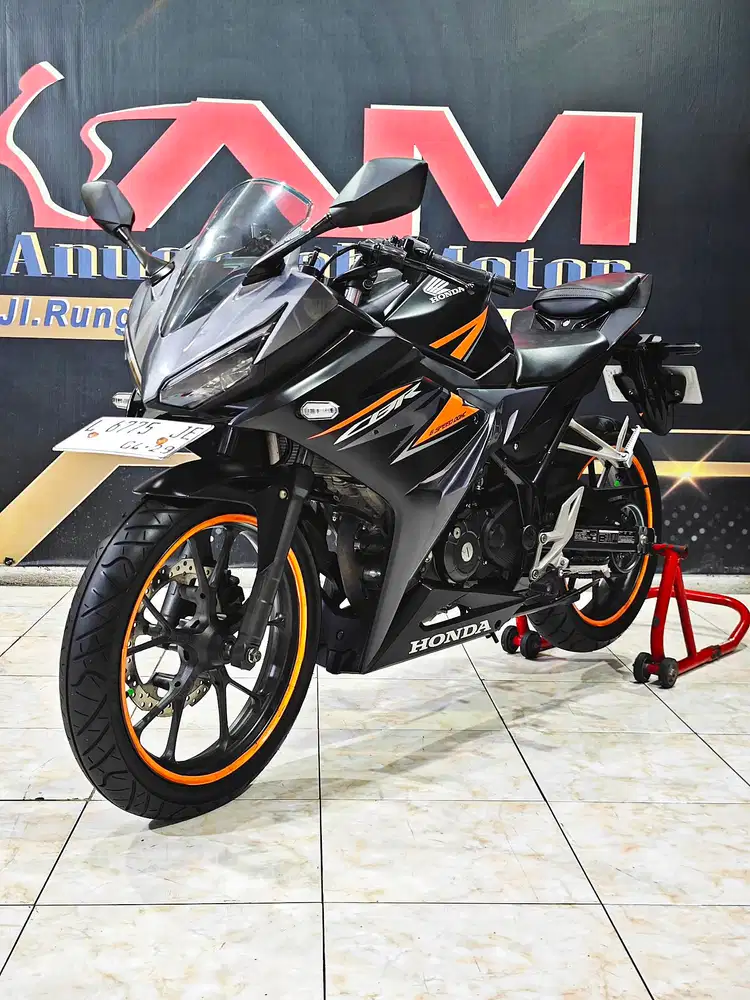 All-new CBR150cc 2019 odo.4rb black matte keren.Anugerah motor rungkut