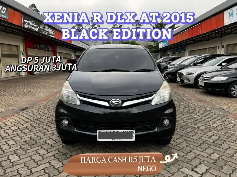 DP PROMO 5JT XENIA R DLX AT 2015 BLACK EDITION ANTIK !!