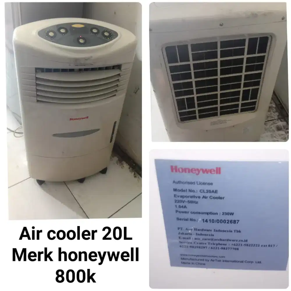 Kipas air / air cooler bekas