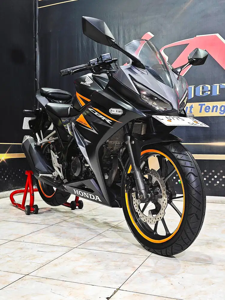 All-new CBR150cc 2019 odo.4rb black matte keren.Anugerah motor rungkut